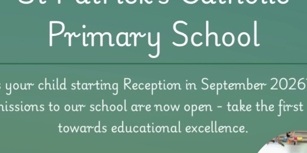 Our School Admissions are open for September 2026!