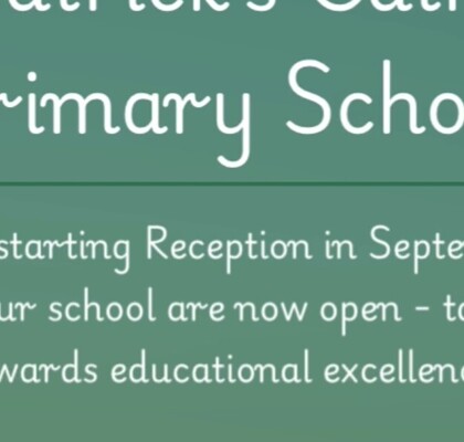 Our School Admissions are open for September 2026!