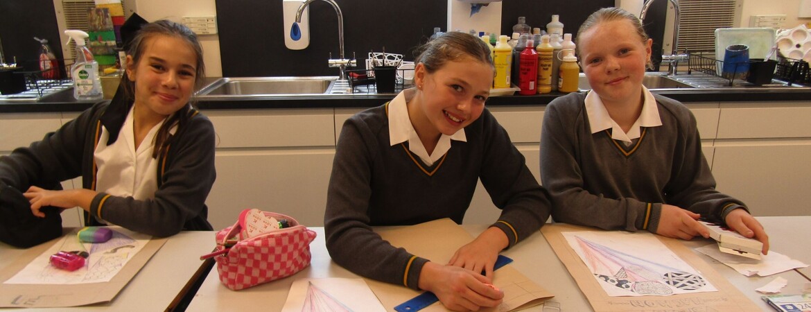 Year 7's Art Classes