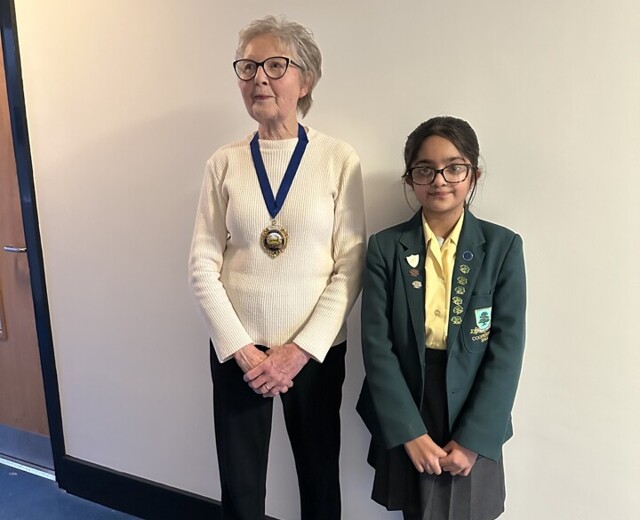 Pupil Spotlight - Zaha Judges Epping Window Dispays Image