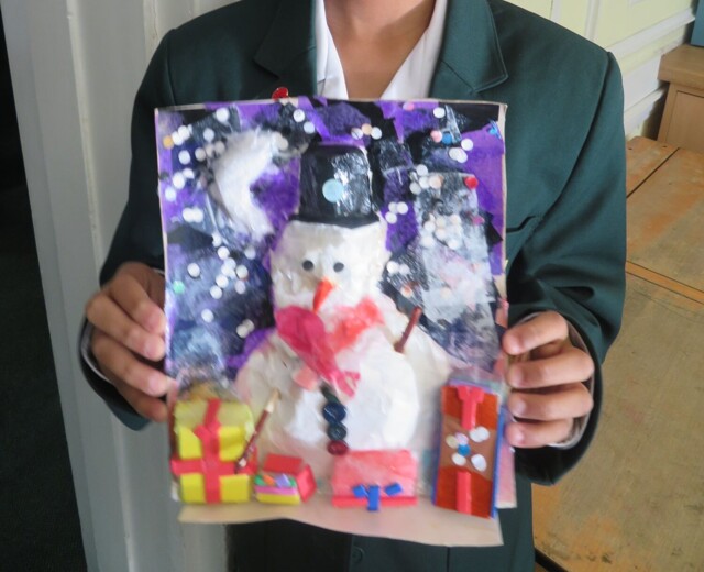 Senior Christmas Art Club Image