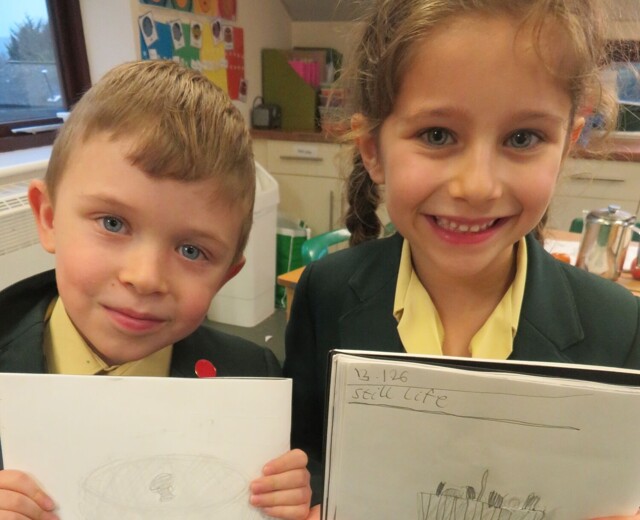 Year 2H Still Life Sketching Image