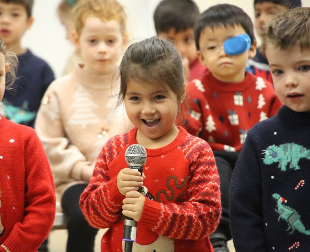 Reception's Christmas Show Image