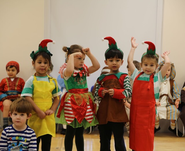 Upper Kindergarten Christmas Show Image