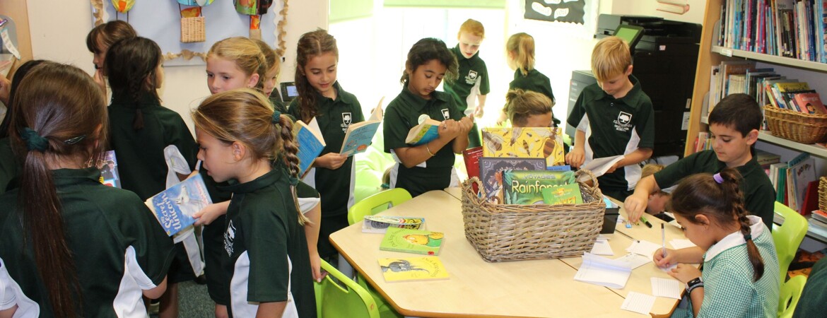Welcome back to the school Library!