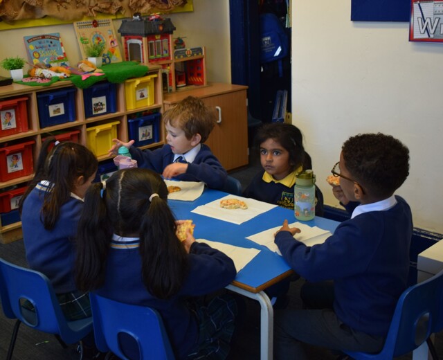 EYFS's 'Tiddler Pizza' Image