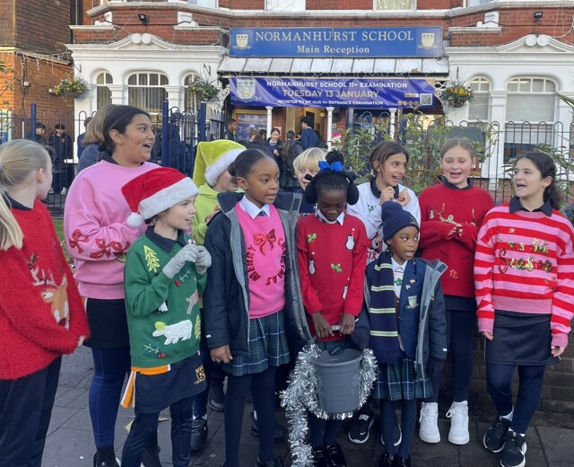 Charity Carol Singing Image