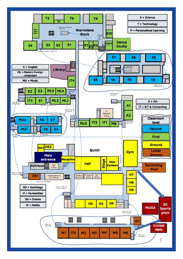 Phs building map