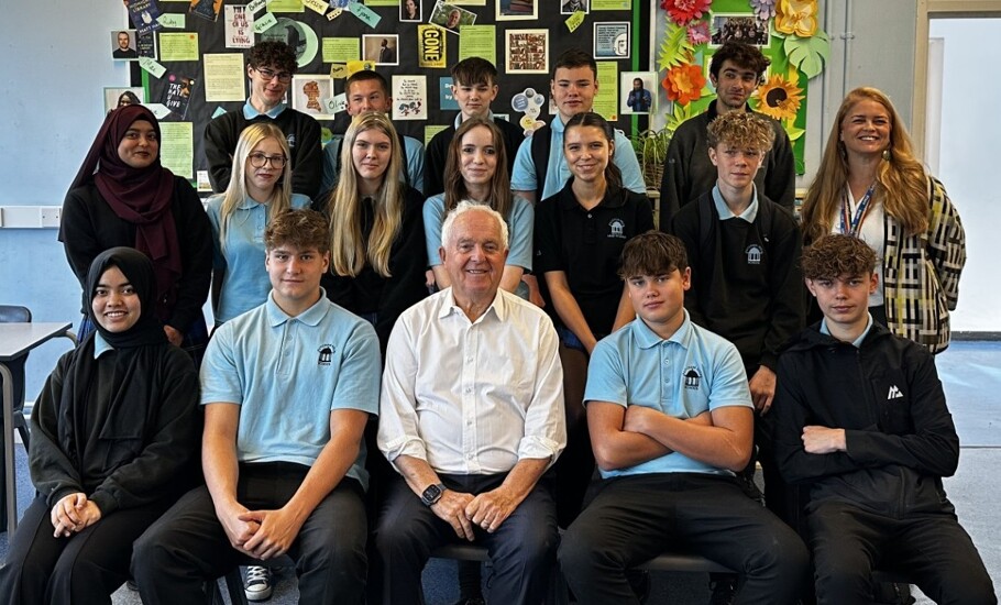 Lord Parry Mitchell Brings Politics to Life for Patcham High Citizenship Students