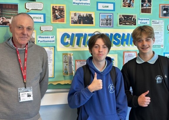 Brighton Magistrate Inspires Citizenship GCSE Students Image