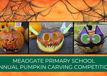 Meadgate Primary School Pumpkin Carving Competition