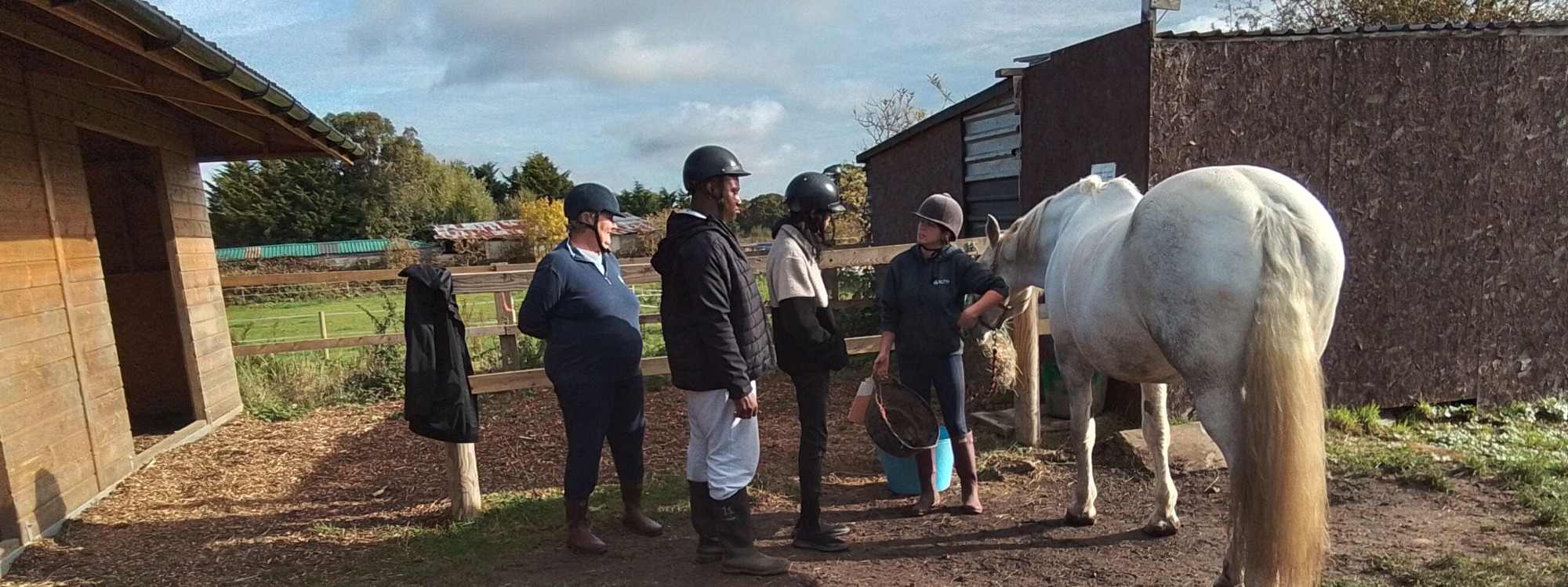 Rise College Students with Horses 2
