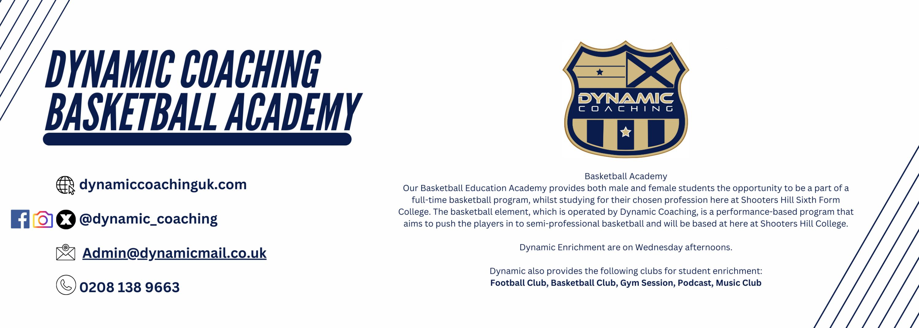 Dynamic Coaching Basketball Academy