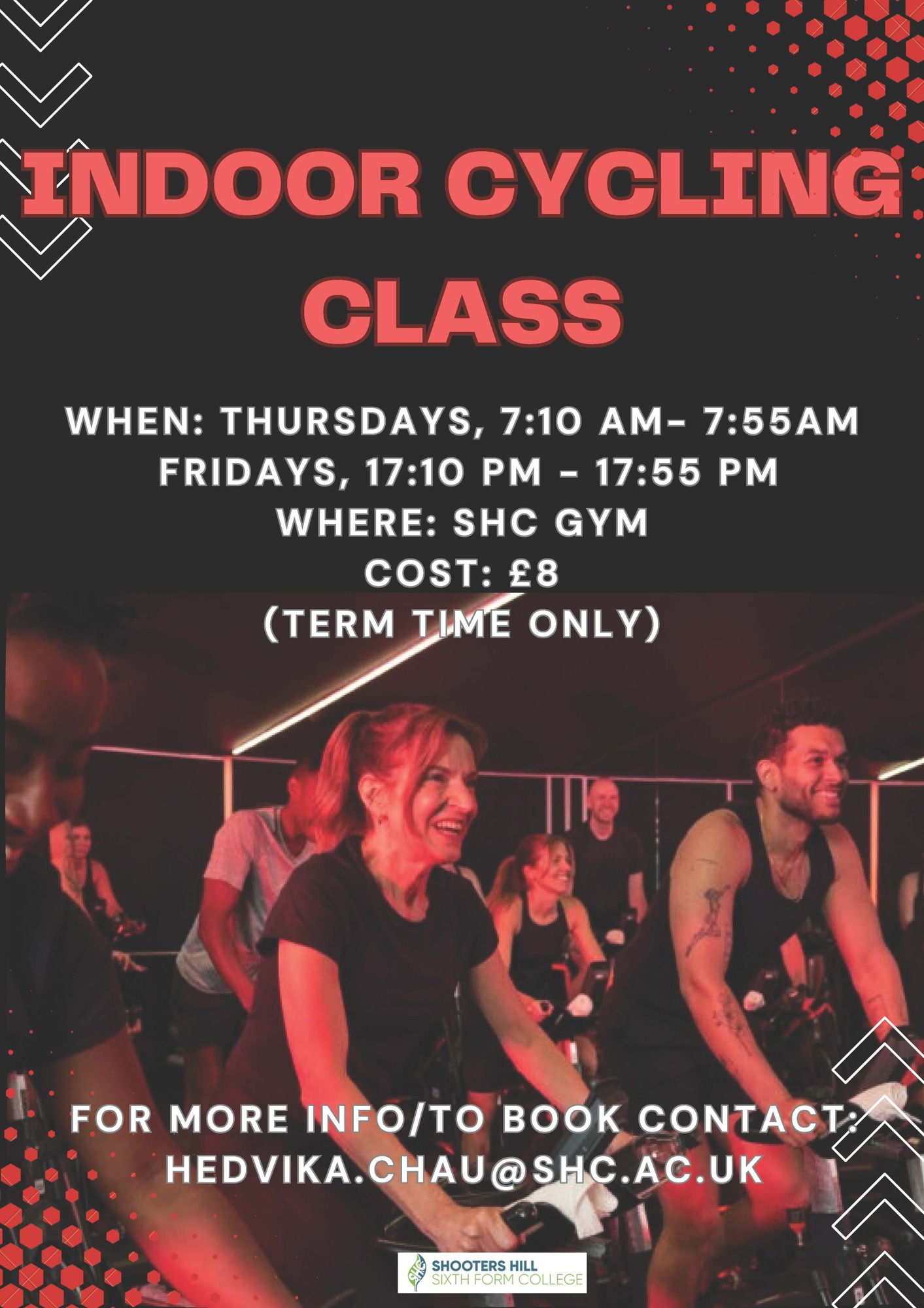 Indoor Cycling September 2025