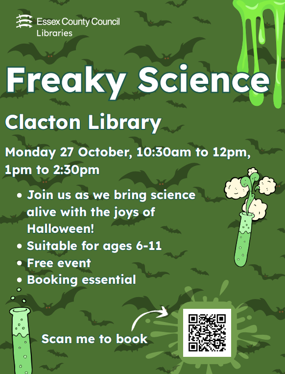 Clacton library freaky science