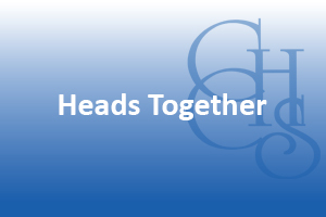 Heads together