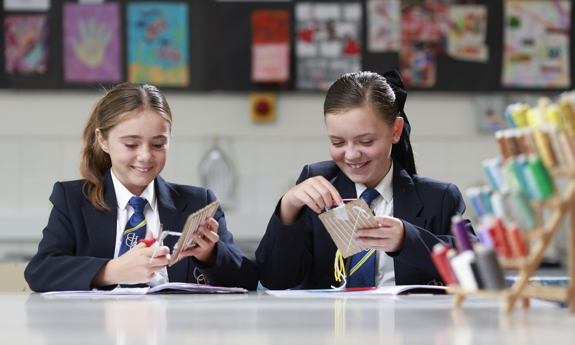 Clacton County pupils in Science