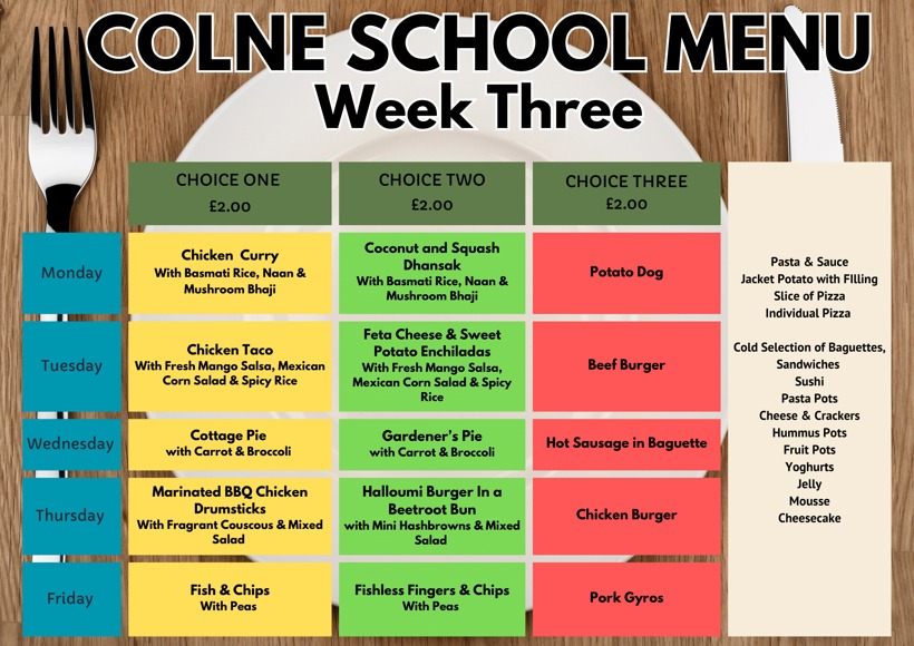 25 26 menu overviews week 3