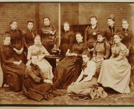 First headmistress and staff 1891