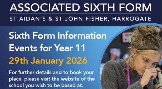 Sixth Form Information Evening 29th January 2026