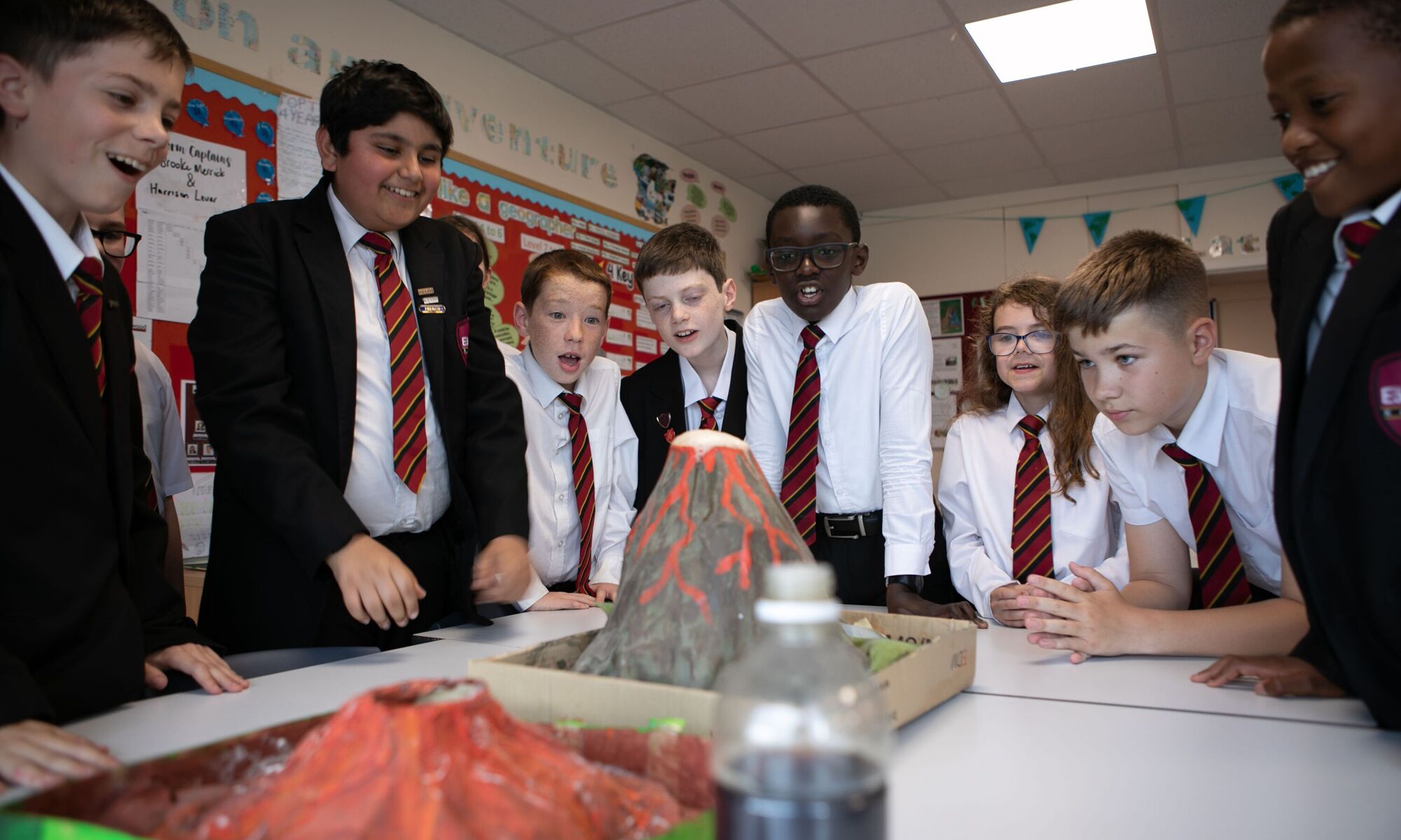 The eastwood academy students in the classroom
