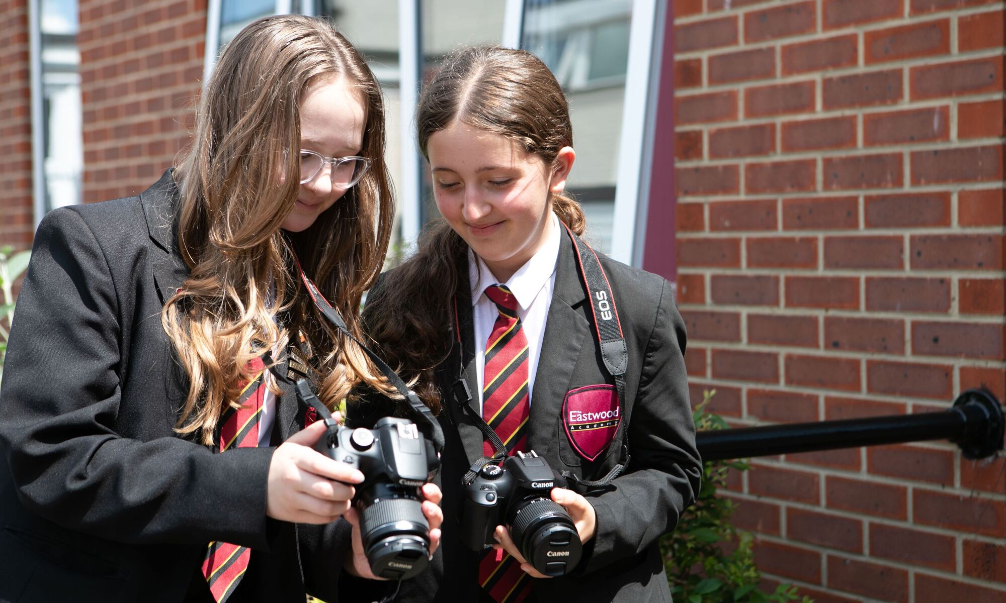The eastwood academy students doing photography