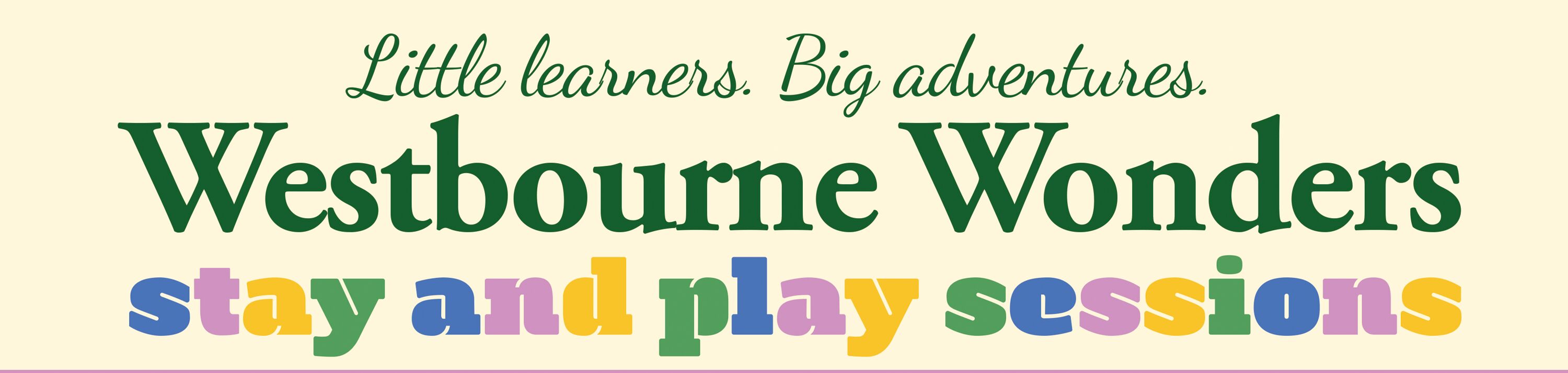 Westbourne Wonder Sessions HEADER
