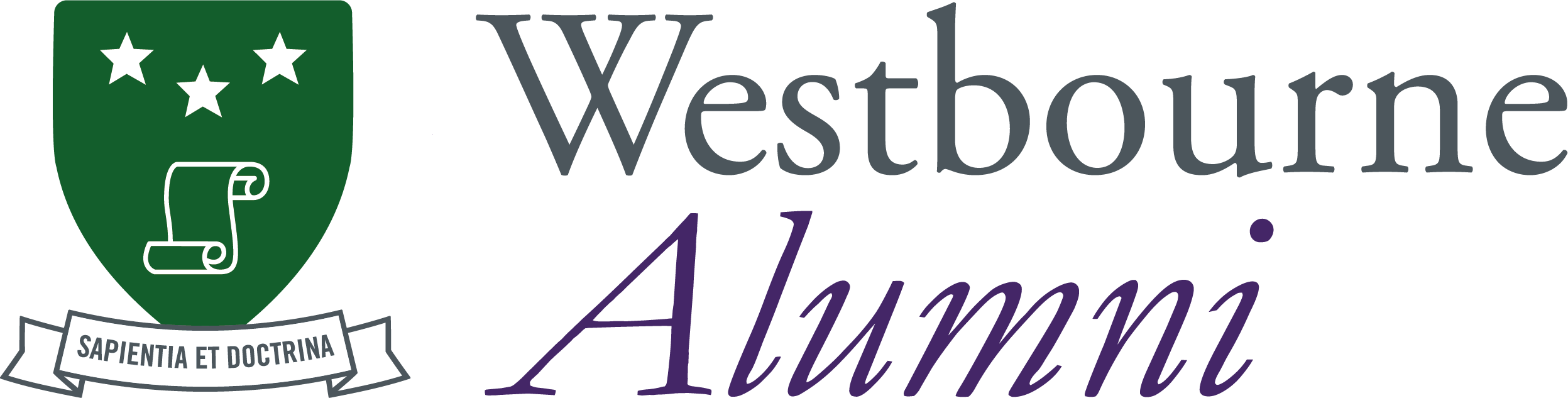 Westbourne Alumni logo inline full colour