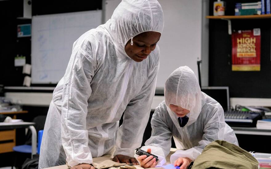 Year 8 Become Crime Scene Investigators! Image