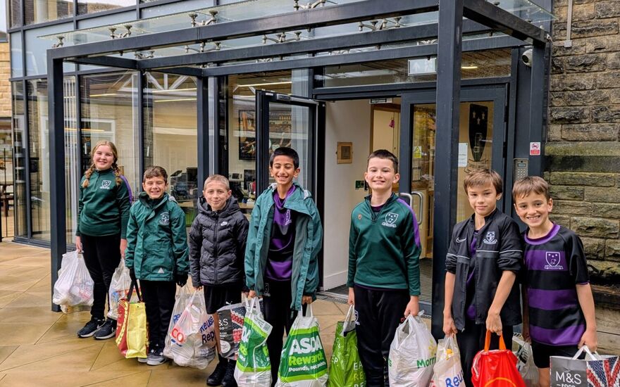 Westbourne School Community Supports Salvation Army Foodbank