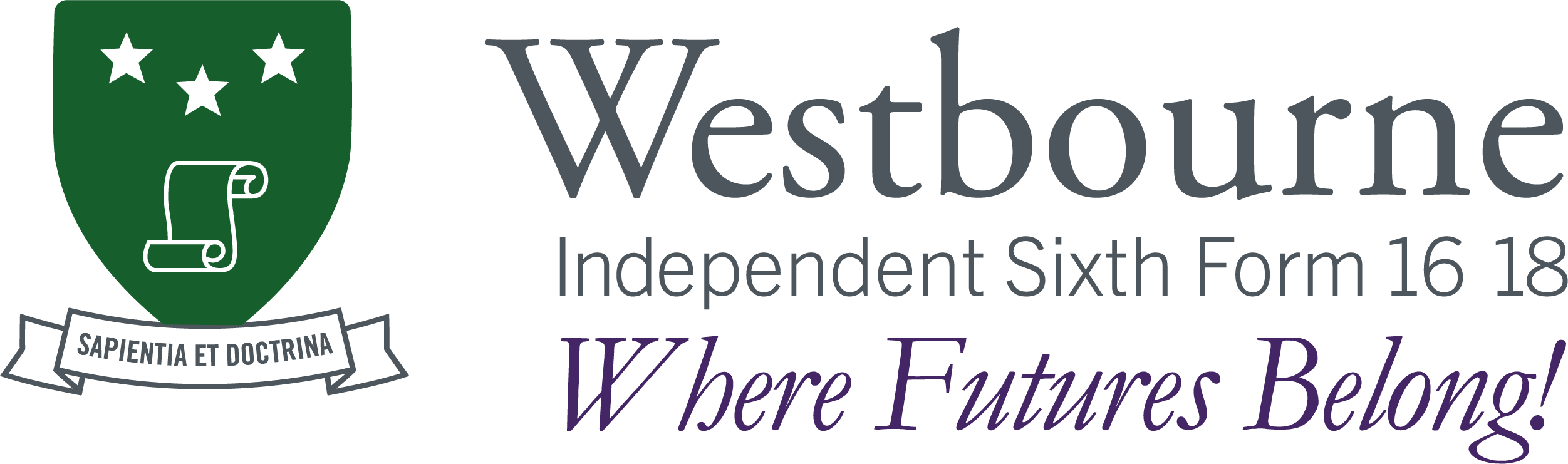 Westbourne logo inline full colour SIXTHfORM WITH STRAPLINE