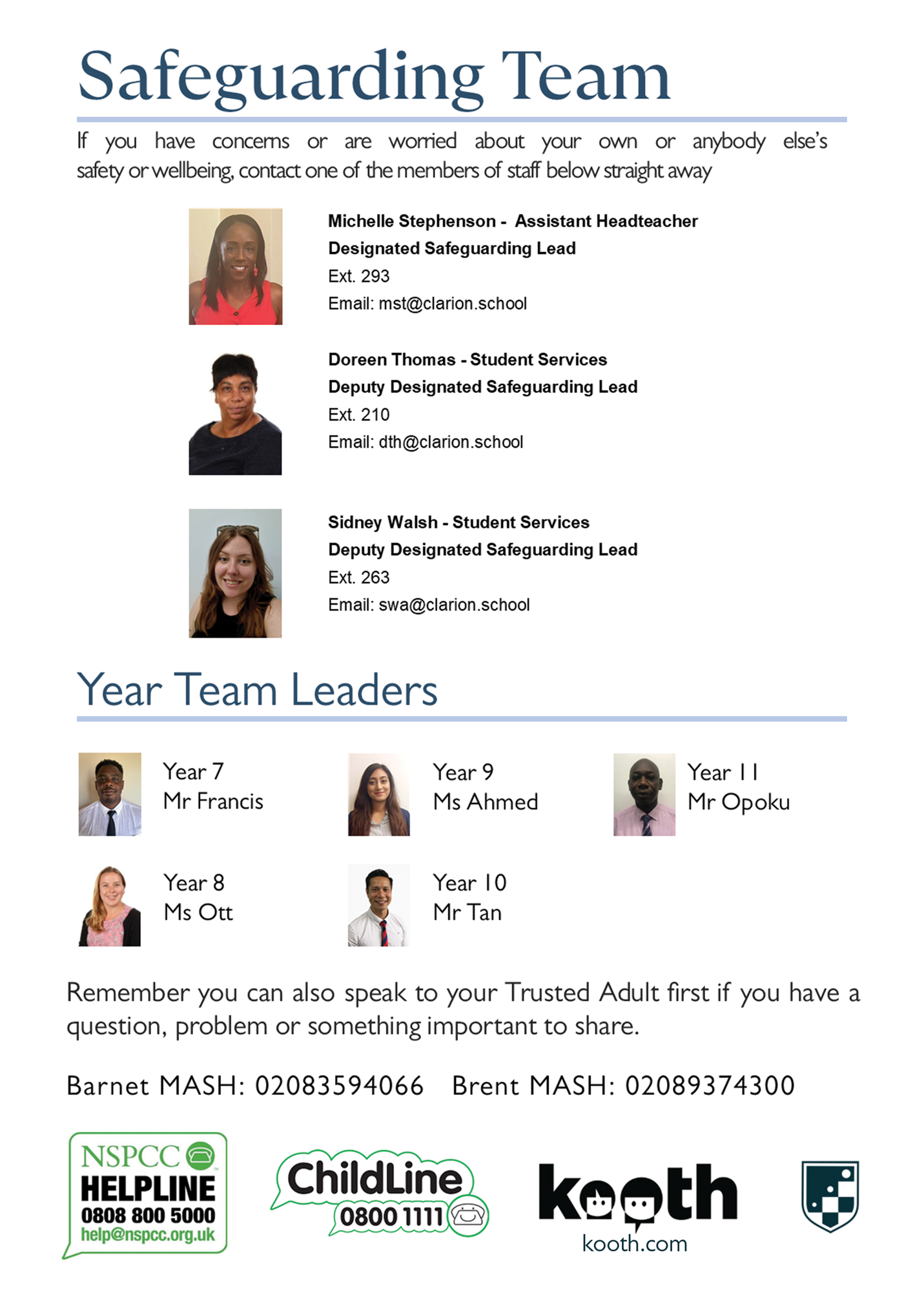 Safeguarding Poster   Clarion   V3