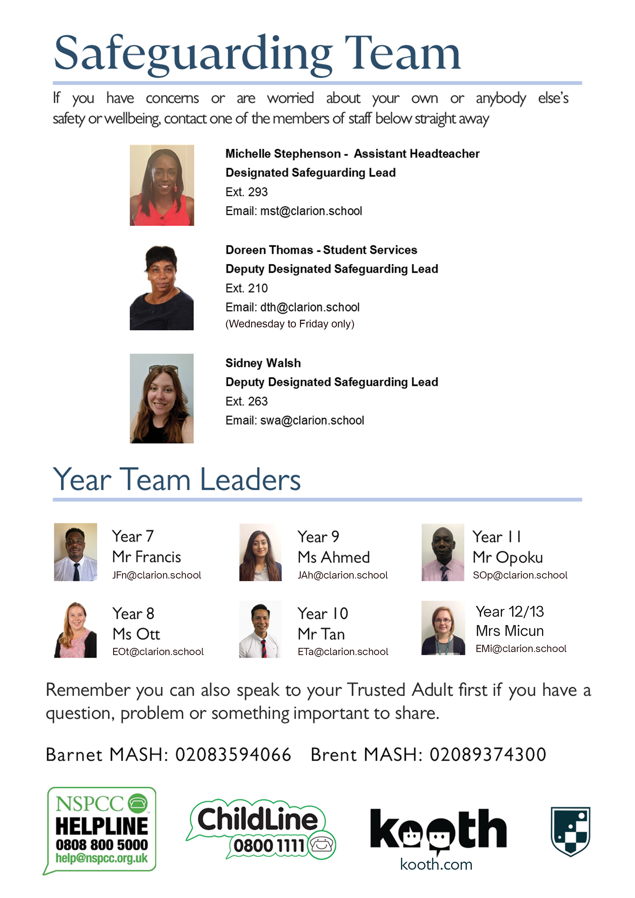Safeguarding Team Clarion V1