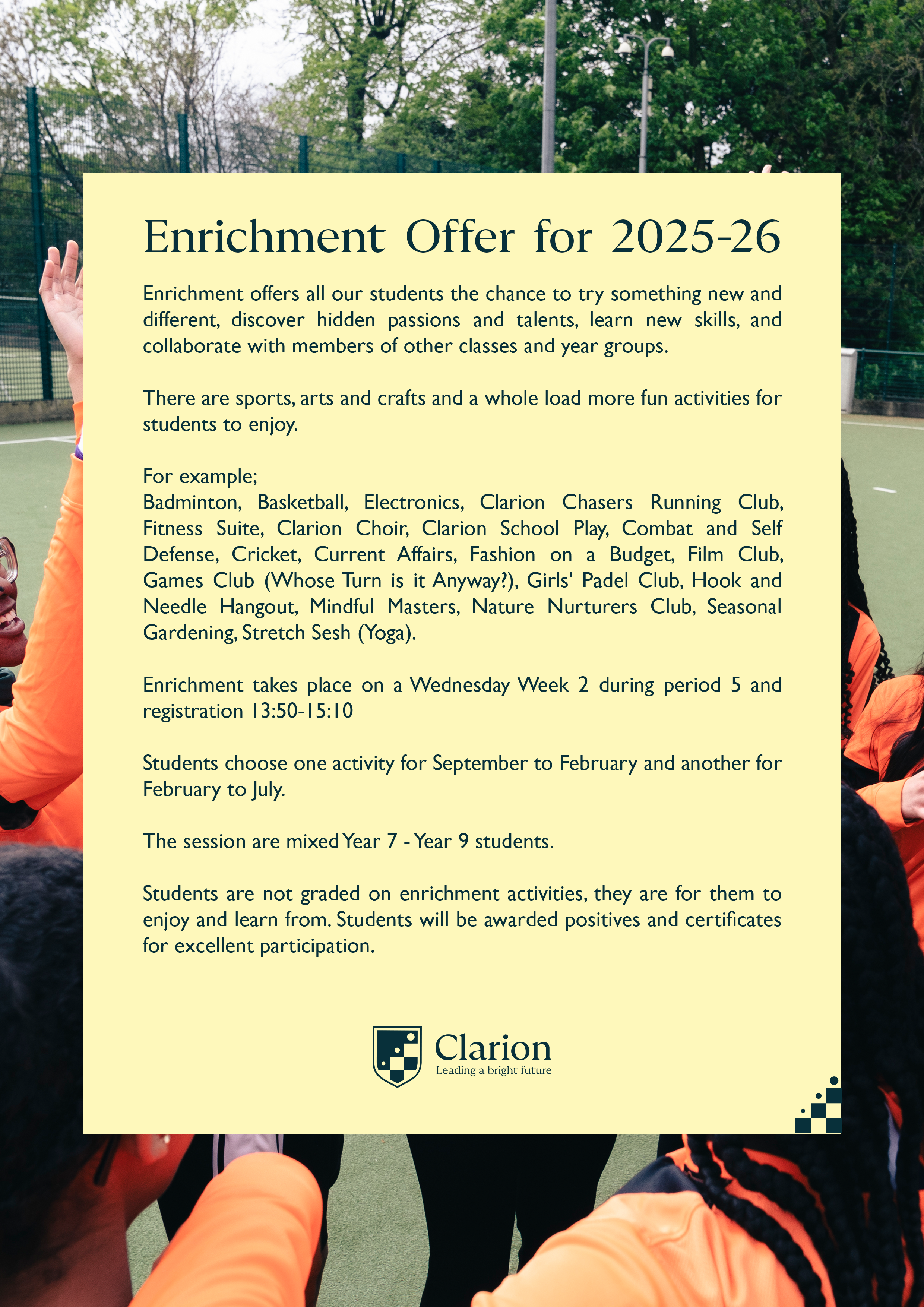 Enrichment Offer 01