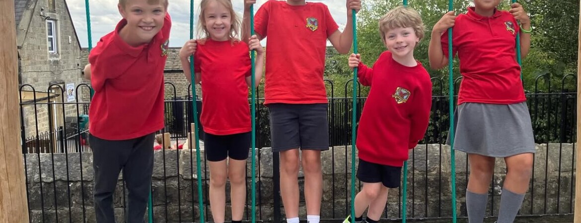 North Rigton Celebrate Start of Term with a New Playground!