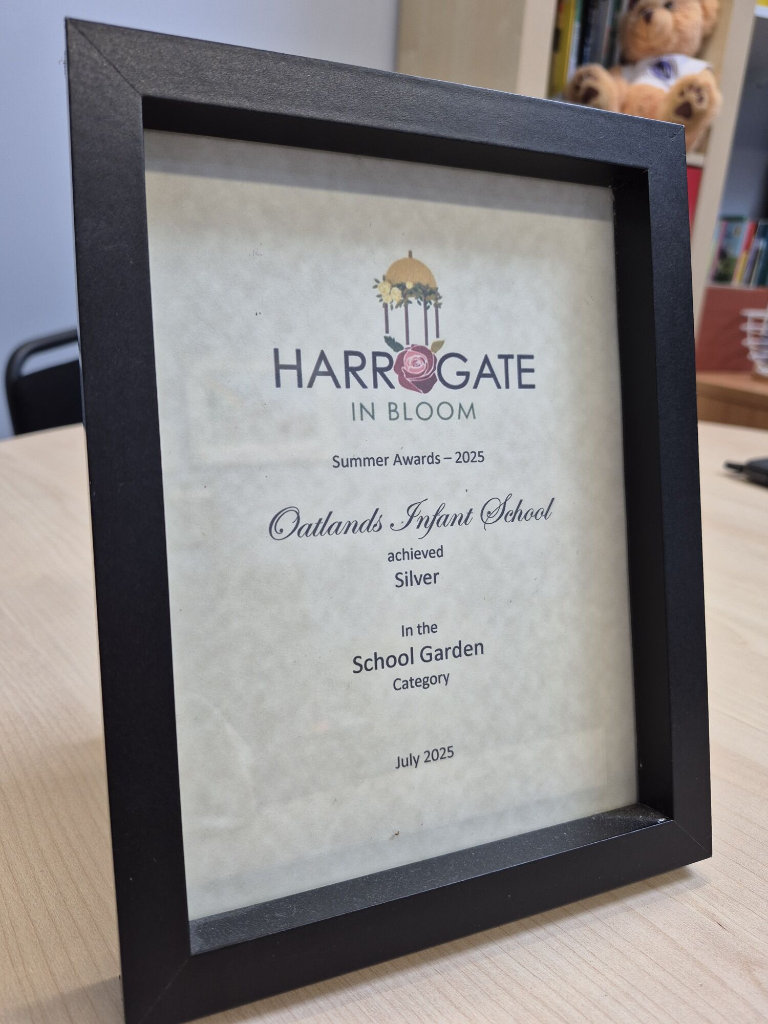 Oatlands Harrogate in Bloom Award